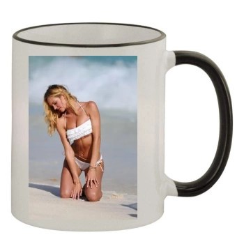 Candice Swanepoel 11oz Colored Rim & Handle Mug