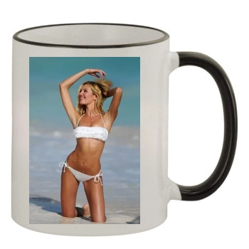 Candice Swanepoel 11oz Colored Rim & Handle Mug