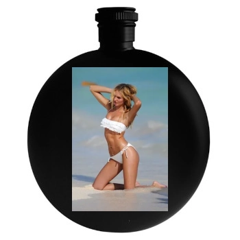 Candice Swanepoel Round Flask