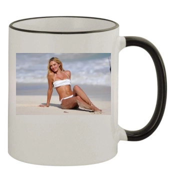 Candice Swanepoel 11oz Colored Rim & Handle Mug