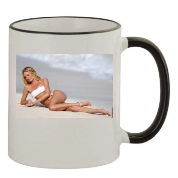 Candice Swanepoel 11oz Colored Rim & Handle Mug