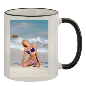 Candice Swanepoel 11oz Colored Rim & Handle Mug