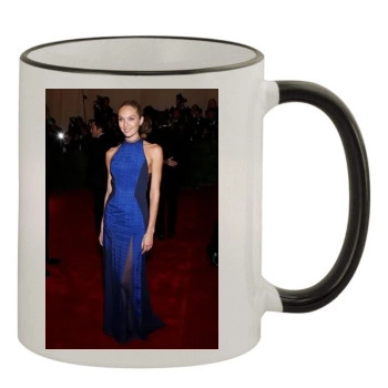 Candice Swanepoel 11oz Colored Rim & Handle Mug