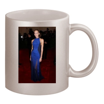 Candice Swanepoel 11oz Metallic Silver Mug