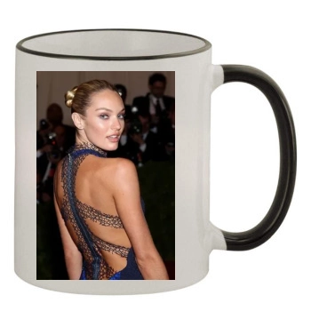 Candice Swanepoel 11oz Colored Rim & Handle Mug