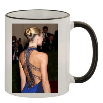 Candice Swanepoel 11oz Colored Rim & Handle Mug