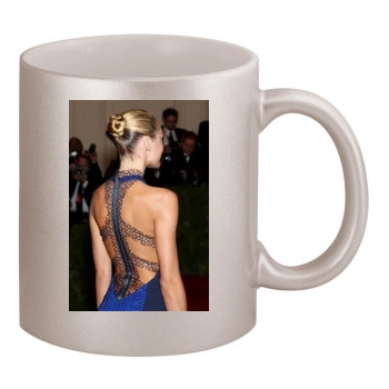 Candice Swanepoel 11oz Metallic Silver Mug