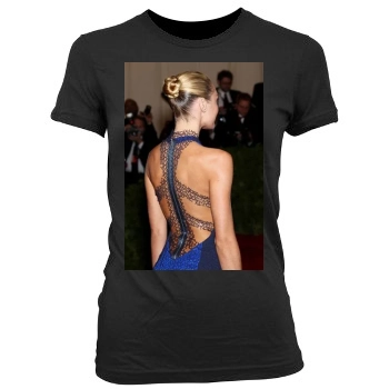 Candice Swanepoel Women's Junior Cut Crewneck T-Shirt