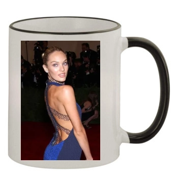 Candice Swanepoel 11oz Colored Rim & Handle Mug