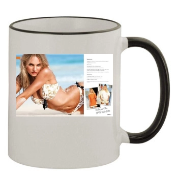 Candice Swanepoel 11oz Colored Rim & Handle Mug