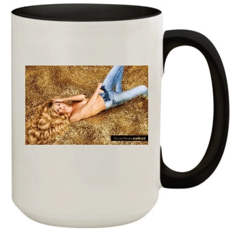 Candice Swanepoel 15oz Colored Inner & Handle Mug