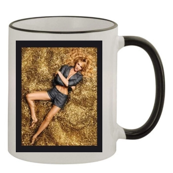 Candice Swanepoel 11oz Colored Rim & Handle Mug