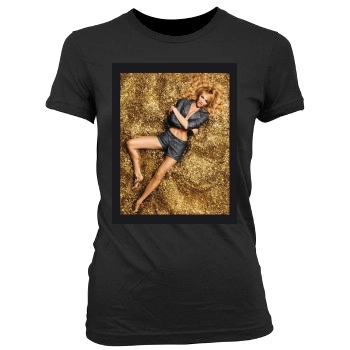 Candice Swanepoel Women's Junior Cut Crewneck T-Shirt