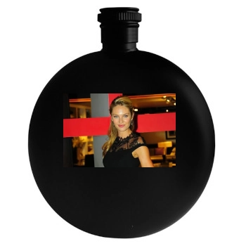 Candice Swanepoel Round Flask