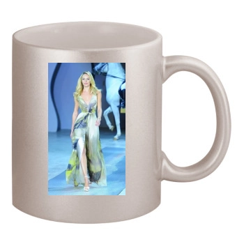 Candice Swanepoel 11oz Metallic Silver Mug