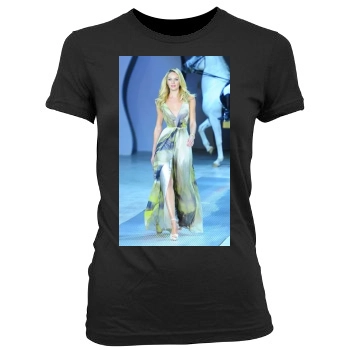 Candice Swanepoel Women's Junior Cut Crewneck T-Shirt