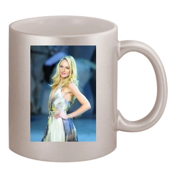 Candice Swanepoel 11oz Metallic Silver Mug