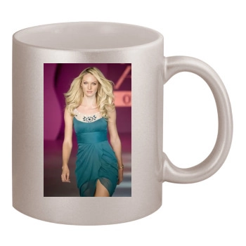 Candice Swanepoel 11oz Metallic Silver Mug