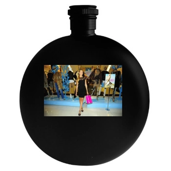 Candice Swanepoel Round Flask