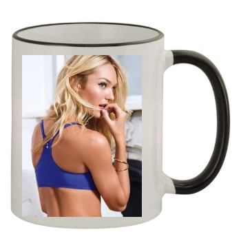 Candice Swanepoel 11oz Colored Rim & Handle Mug