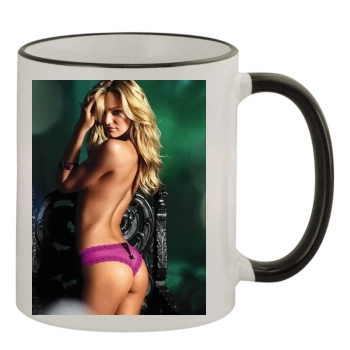 Candice Swanepoel 11oz Colored Rim & Handle Mug