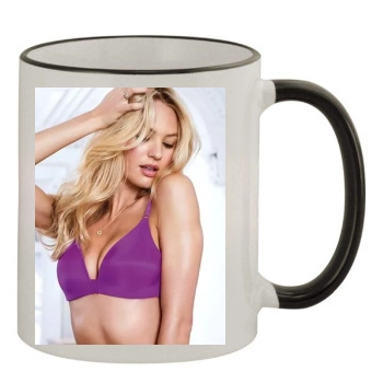 Candice Swanepoel 11oz Colored Rim & Handle Mug