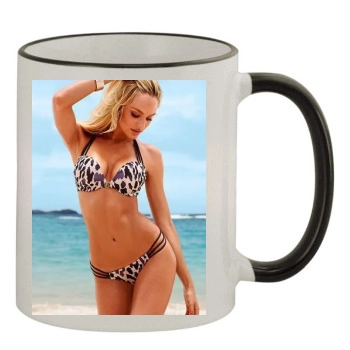 Candice Swanepoel 11oz Colored Rim & Handle Mug