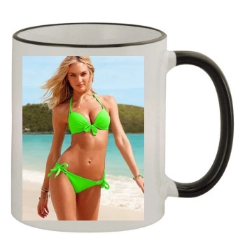 Candice Swanepoel 11oz Colored Rim & Handle Mug