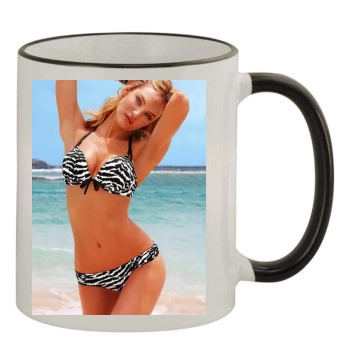 Candice Swanepoel 11oz Colored Rim & Handle Mug