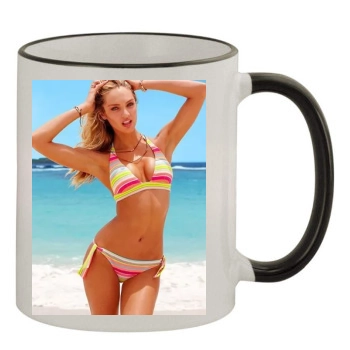 Candice Swanepoel 11oz Colored Rim & Handle Mug