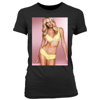 Candice Swanepoel Women's Junior Cut Crewneck T-Shirt