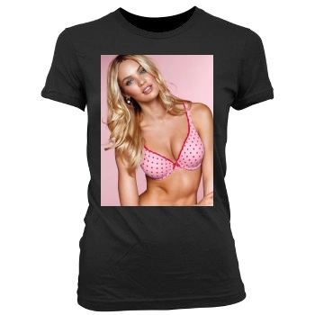 Candice Swanepoel Women's Junior Cut Crewneck T-Shirt