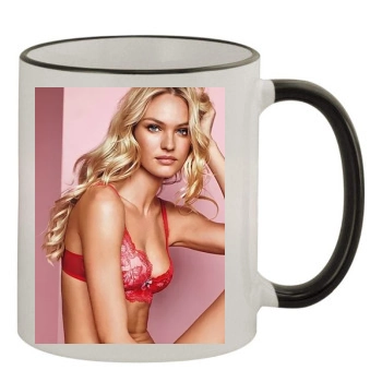 Candice Swanepoel 11oz Colored Rim & Handle Mug