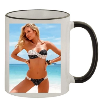 Candice Swanepoel 11oz Colored Rim & Handle Mug