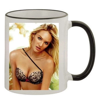 Candice Swanepoel 11oz Colored Rim & Handle Mug