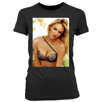 Candice Swanepoel Women's Junior Cut Crewneck T-Shirt