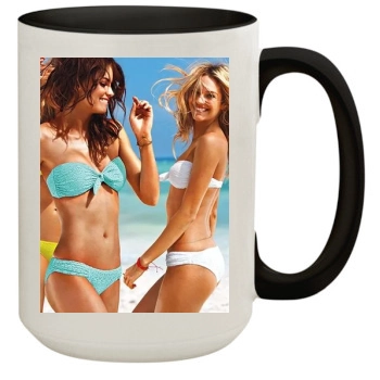 Candice Swanepoel 15oz Colored Inner & Handle Mug