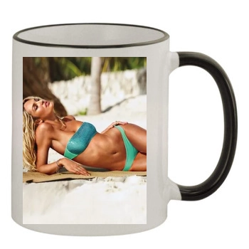 Candice Swanepoel 11oz Colored Rim & Handle Mug