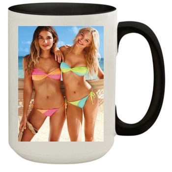 Candice Swanepoel 15oz Colored Inner & Handle Mug