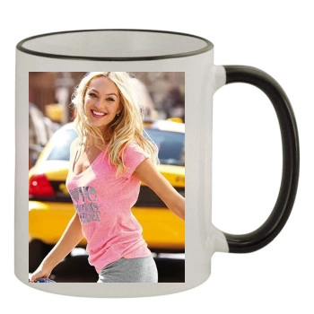 Candice Swanepoel 11oz Colored Rim & Handle Mug