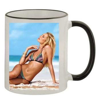 Candice Swanepoel 11oz Colored Rim & Handle Mug