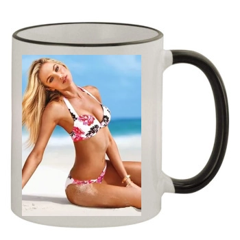 Candice Swanepoel 11oz Colored Rim & Handle Mug