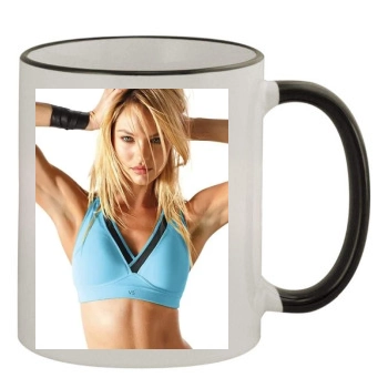 Candice Swanepoel 11oz Colored Rim & Handle Mug