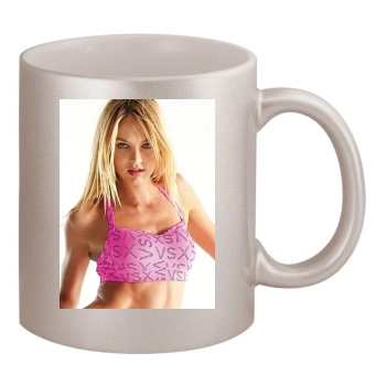 Candice Swanepoel 11oz Metallic Silver Mug