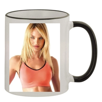 Candice Swanepoel 11oz Colored Rim & Handle Mug