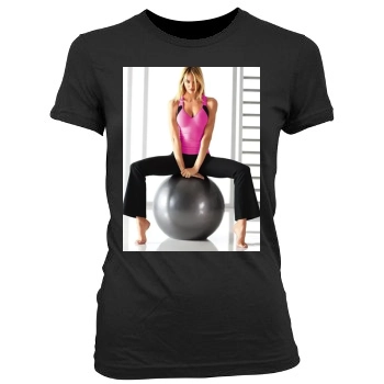 Candice Swanepoel Women's Junior Cut Crewneck T-Shirt