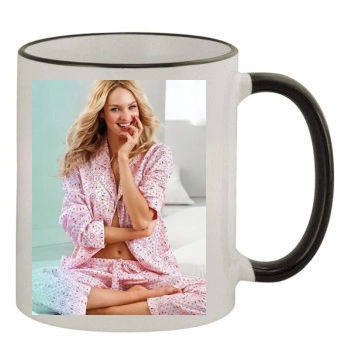 Candice Swanepoel 11oz Colored Rim & Handle Mug