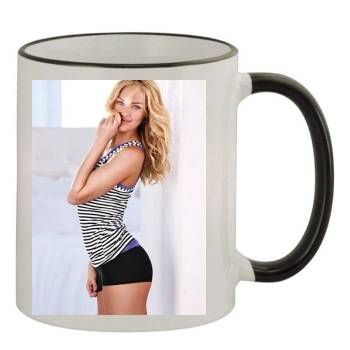 Candice Swanepoel 11oz Colored Rim & Handle Mug