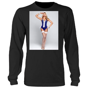 Candice Swanepoel Men's Heavy Long Sleeve TShirt