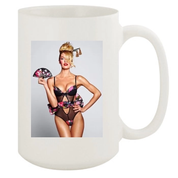 Candice Swanepoel 15oz White Mug